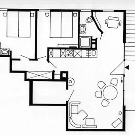 Seeblickappartement Dassau 3 - Og Links - #10741 Neue Tiefe Fehmarn
